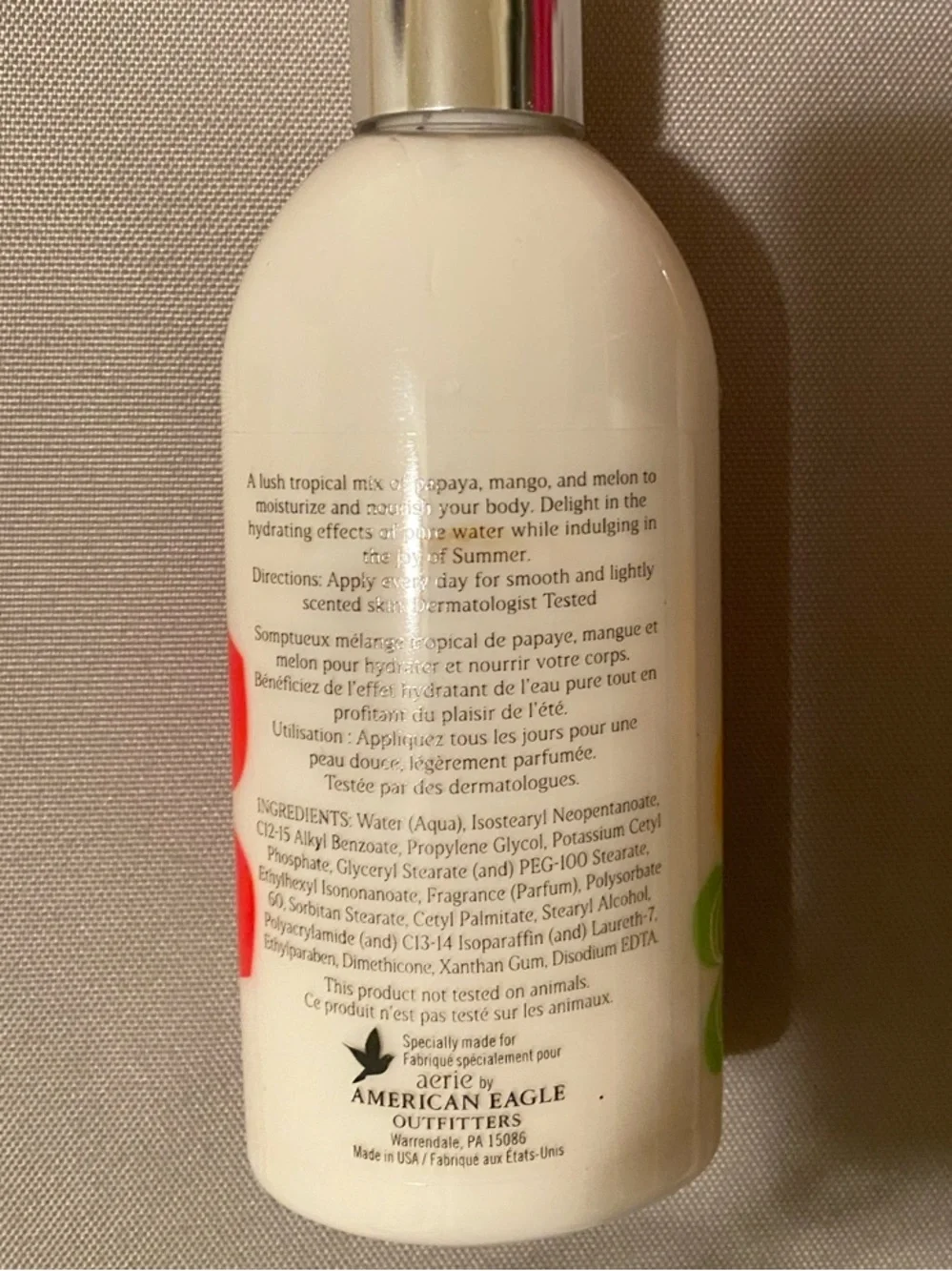 aerie Set of Papaya infused body lotion NWOT - HARD TO FIND